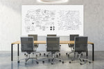 Luxor WGB9648M - Magnetic Wall-Mounted Glass Board - 96