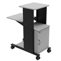 Luxor WPS4C - 40" Mobile Presentation Station with Cabinet (Luxor LUX-WPS4C)
