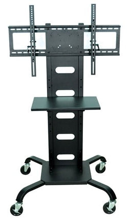 Luxor Mobile LCD / Flat Panel Mount and Stand - Black (Luxor LUX-WPSMS51)