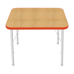 Mahar Creative Colors Small Rectangle Creative Colors Activity Table with Heavy Duty Laminate Top (24