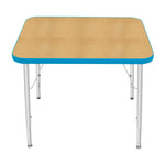 Mahar Creative Colors Small Rectangle Creative Colors Activity Table with Heavy Duty Laminate Top (24