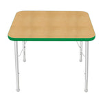 Mahar Creative Colors Small Rectangle Creative Colors Activity Table with Heavy Duty Laminate Top (24