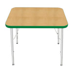 Mahar Creative Colors Small Rectangle Creative Colors Activity Table with Heavy Duty Laminate Top (24