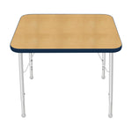 Mahar Creative Colors Small Rectangle Creative Colors Activity Table with Heavy Duty Laminate Top (24