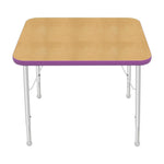 Mahar Creative Colors Small Rectangle Creative Colors Activity Table with Heavy Duty Laminate Top (24
