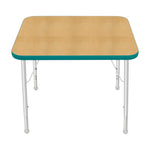 Mahar Creative Colors Small Rectangle Creative Colors Activity Table with Heavy Duty Laminate Top (24