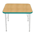 Mahar Creative Colors Small Rectangle Creative Colors Activity Table with Heavy Duty Laminate Top (24