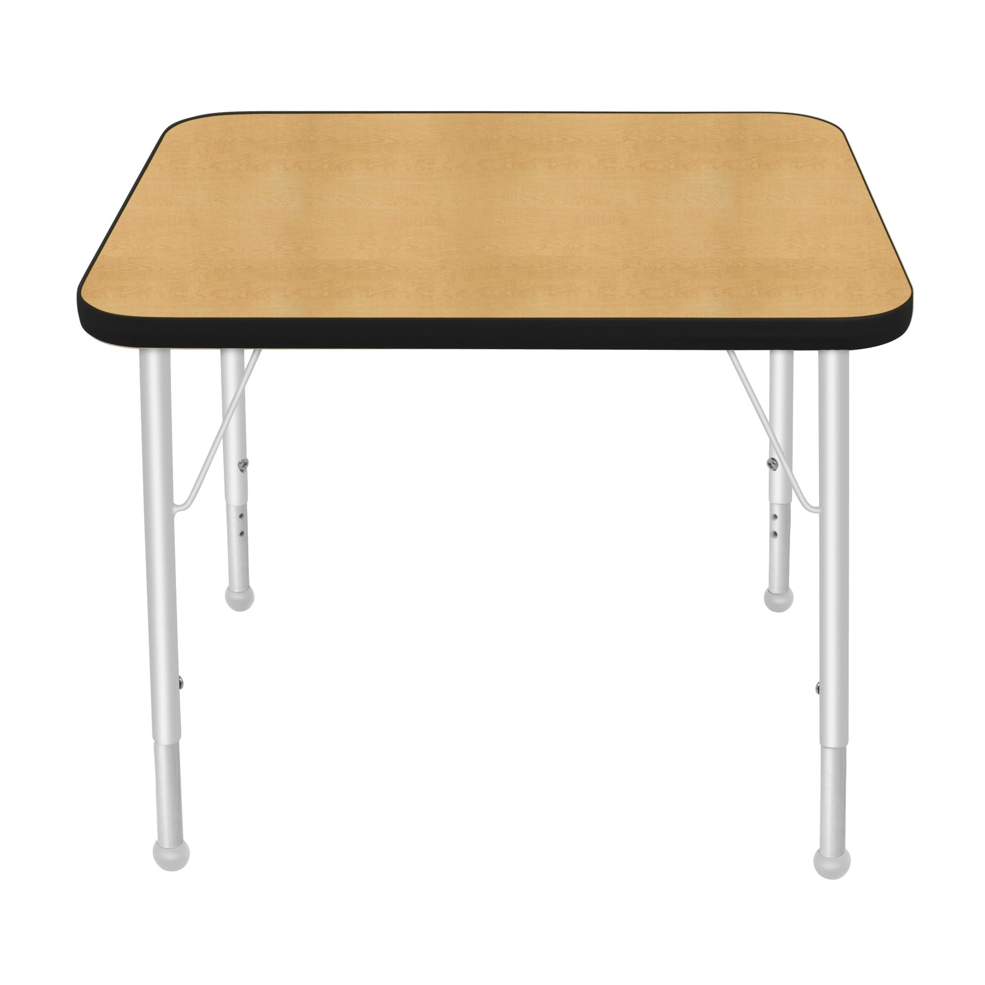 Mahar Creative Colors Small Rectangle Creative Colors Activity Table with Heavy Duty Laminate Top (24"W x 36"L x 22-30"H) - SchoolOutlet