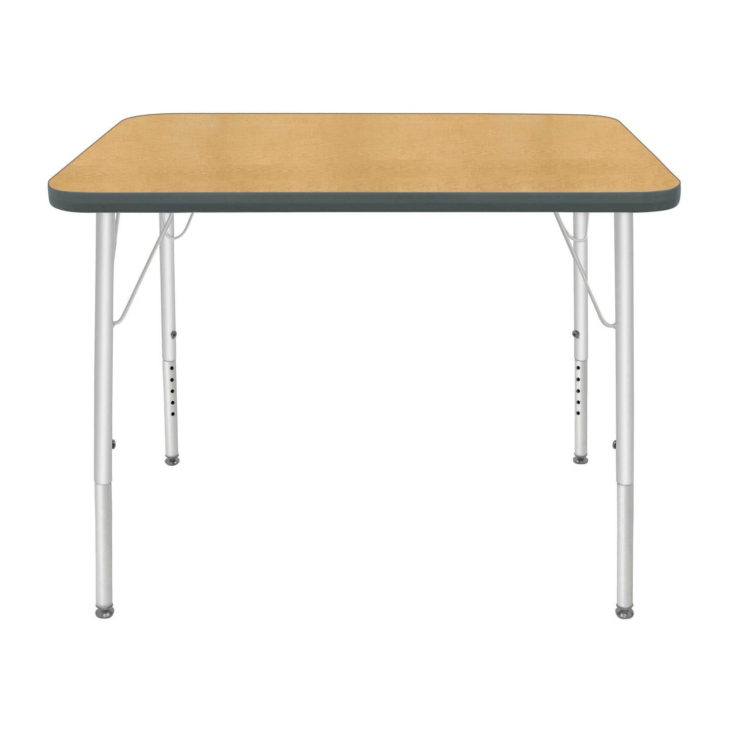 Mahar Creative Colors Small Rectangle Creative Colors Activity Table with Heavy Duty Laminate Top (24"W x 48"L x 22-30"H) - SchoolOutlet