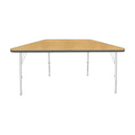 Mahar Creative Colors Small Trapezoid Creative Colors Activity Table with Heavy Duty Laminate Top (24