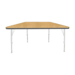 Mahar Creative Colors Small Trapezoid Creative Colors Activity Table with Heavy Duty Laminate Top (24