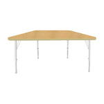 Mahar Creative Colors Small Trapezoid Creative Colors Activity Table with Heavy Duty Laminate Top (24