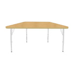 Mahar Creative Colors Small Trapezoid Creative Colors Activity Table with Heavy Duty Laminate Top (24