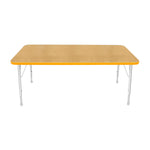 Mahar Creative Colors Large Rectangle Creative Colors Activity Table with Heavy Duty Laminate Top (30