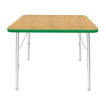 Mahar Creative Colors Large Square Creative Colors Activity Tables with Heavy Duty Laminate Top (36