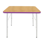Mahar Creative Colors Large Square Creative Colors Activity Tables with Heavy Duty Laminate Top (36