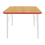 Mahar Creative Colors Large Square Creative Colors Activity Tables with Heavy Duty Laminate Top (36