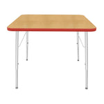Mahar Creative Colors Large Square Creative Colors Activity Tables with Heavy Duty Laminate Top (36