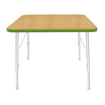 Mahar Creative Colors Large Square Creative Colors Activity Tables with Heavy Duty Laminate Top (36
