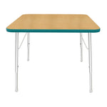 Mahar Creative Colors Large Square Creative Colors Activity Tables with Heavy Duty Laminate Top (36
