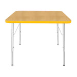 Mahar Creative Colors Large Square Creative Colors Activity Tables with Heavy Duty Laminate Top (36