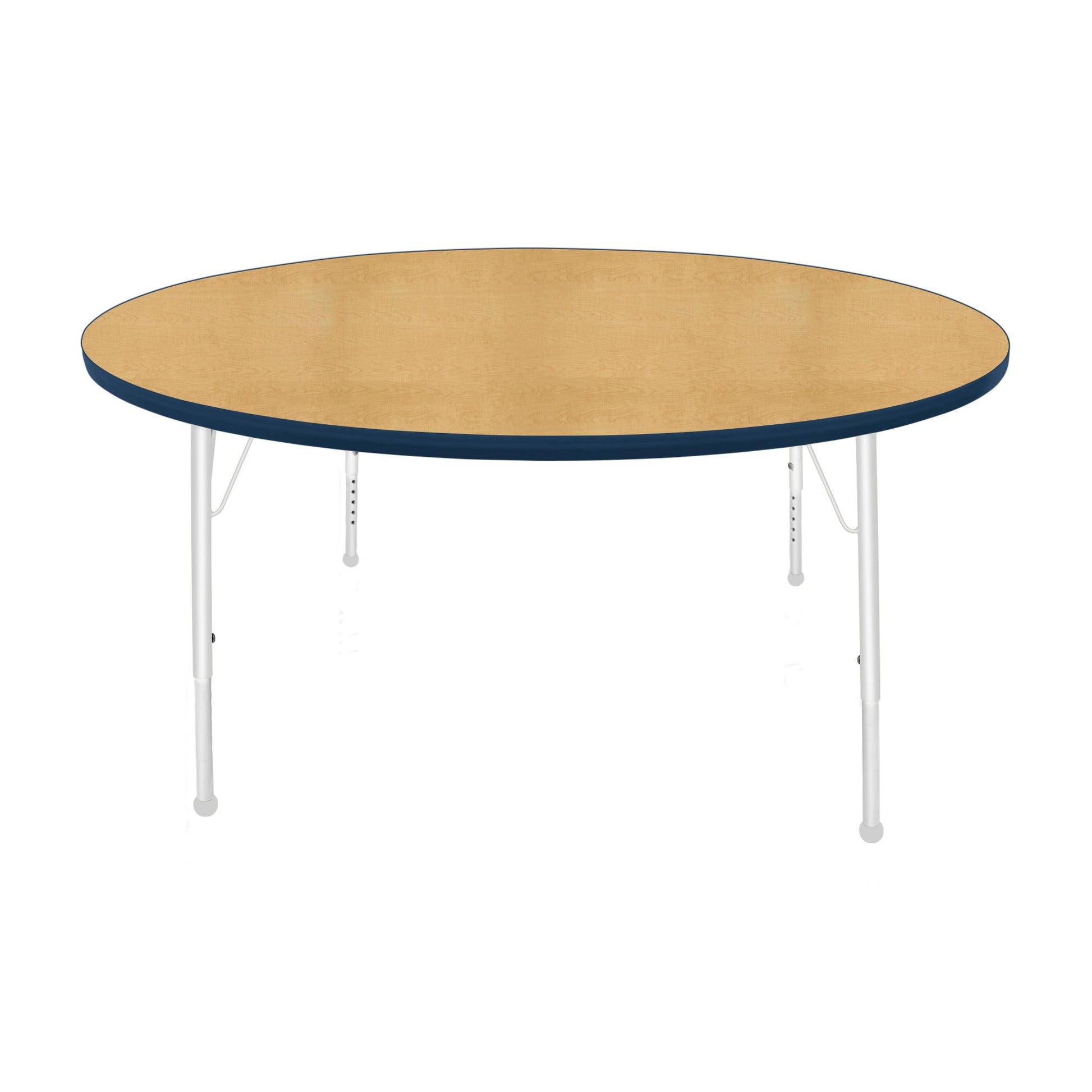 Mahar Creative Colors Large Round Creative Colors Activity Table with Heavy Duty Laminate Top (60" Diameter x 21-30"H) - SchoolOutlet