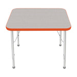 Mahar Creative Colors Small Rectangle Creative Colors Activity Table with Heavy Duty Laminate Top (24