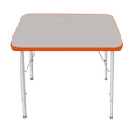 Mahar Creative Colors Small Rectangle Creative Colors Activity Table with Heavy Duty Laminate Top (24