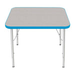 Mahar Creative Colors Small Rectangle Creative Colors Activity Table with Heavy Duty Laminate Top (24