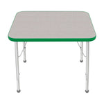 Mahar Creative Colors Small Rectangle Creative Colors Activity Table with Heavy Duty Laminate Top (24