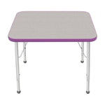 Mahar Creative Colors Small Rectangle Creative Colors Activity Table with Heavy Duty Laminate Top (24