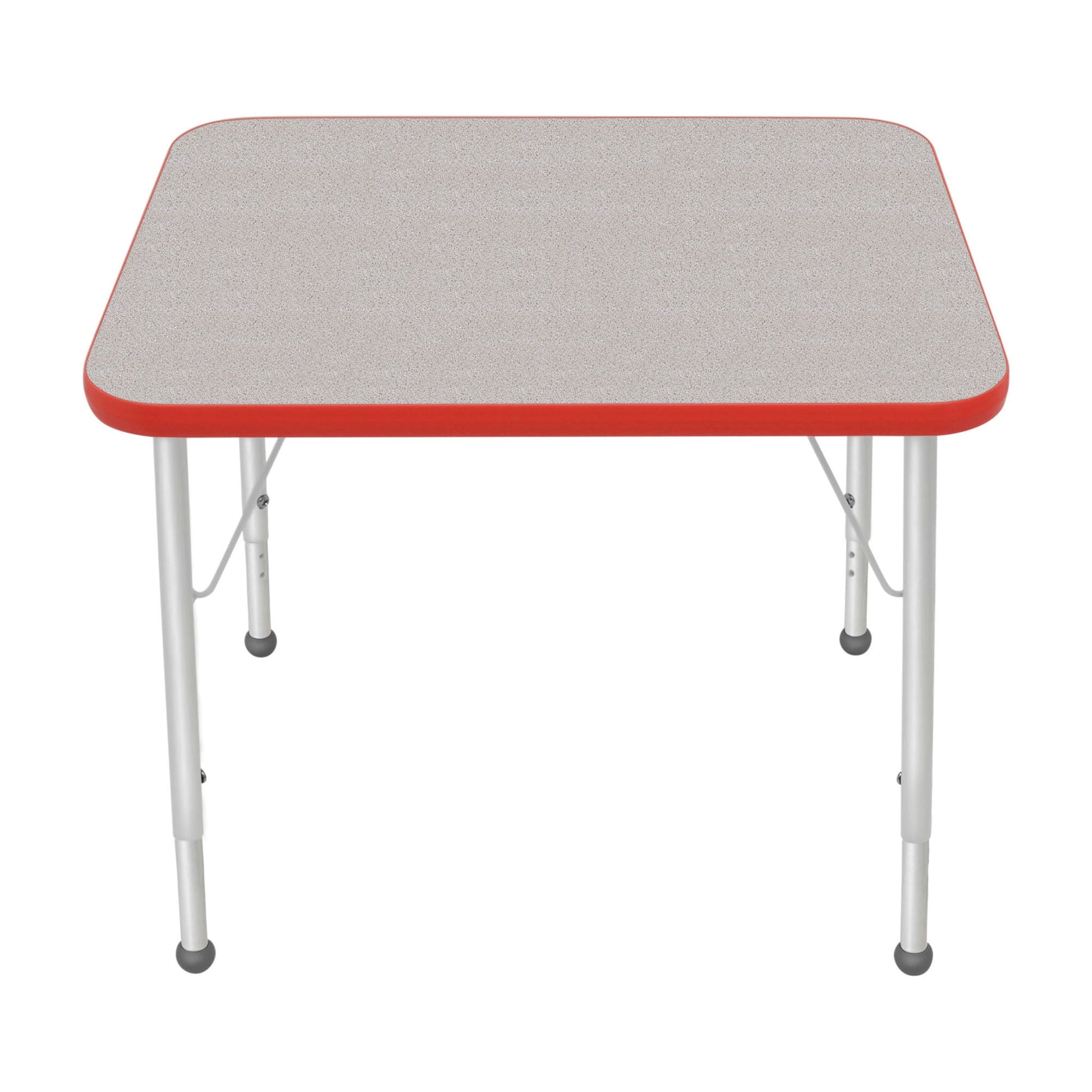 Mahar Creative Colors Small Rectangle Creative Colors Activity Table with Heavy Duty Laminate Top (24"W x 30"L x 21-30"H) - SchoolOutlet