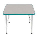 Mahar Creative Colors Small Rectangle Creative Colors Activity Table with Heavy Duty Laminate Top (24