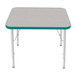 Mahar Creative Colors Small Rectangle Creative Colors Activity Table with Heavy Duty Laminate Top (24