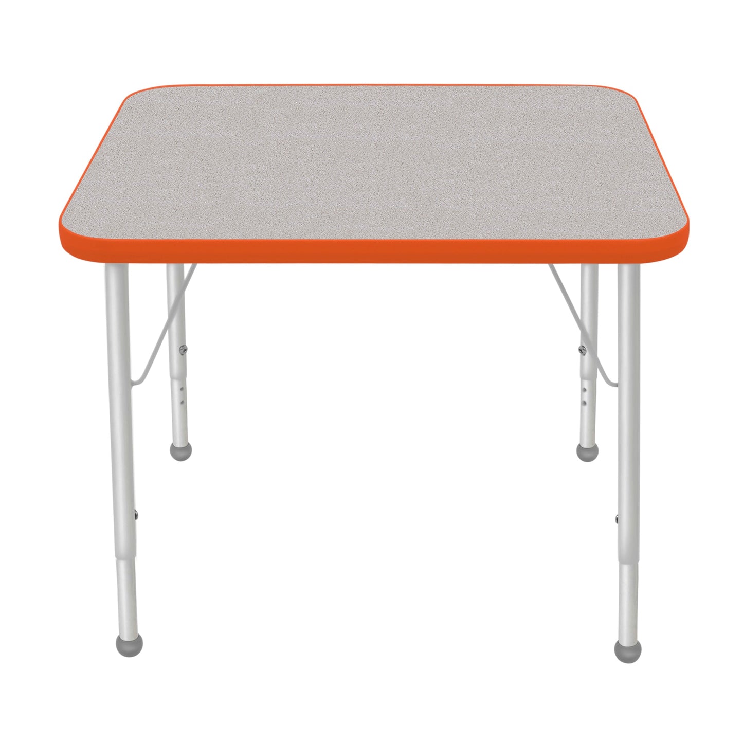 Mahar Creative Colors Small Rectangle Creative Colors Activity Table with Heavy Duty Laminate Top (24"W x 36"L x 22-30"H) - SchoolOutlet