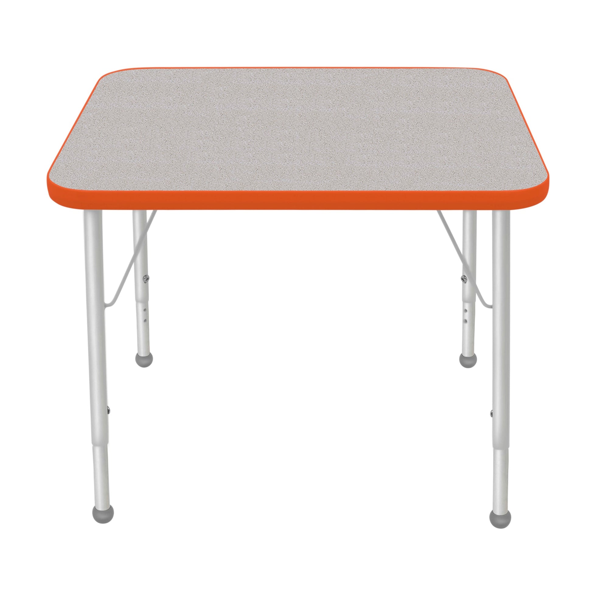 Mahar Creative Colors Small Rectangle Creative Colors Activity Table with Heavy Duty Laminate Top (24"W x 36"L x 22-30"H) - SchoolOutlet