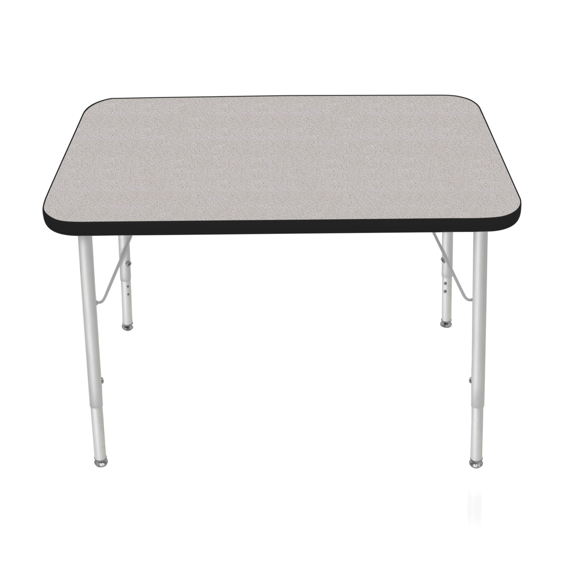 Mahar Creative Colors Small Rectangle Creative Colors Activity Table with Heavy Duty Laminate Top (24"W x 36"L x 22-30"H) - SchoolOutlet