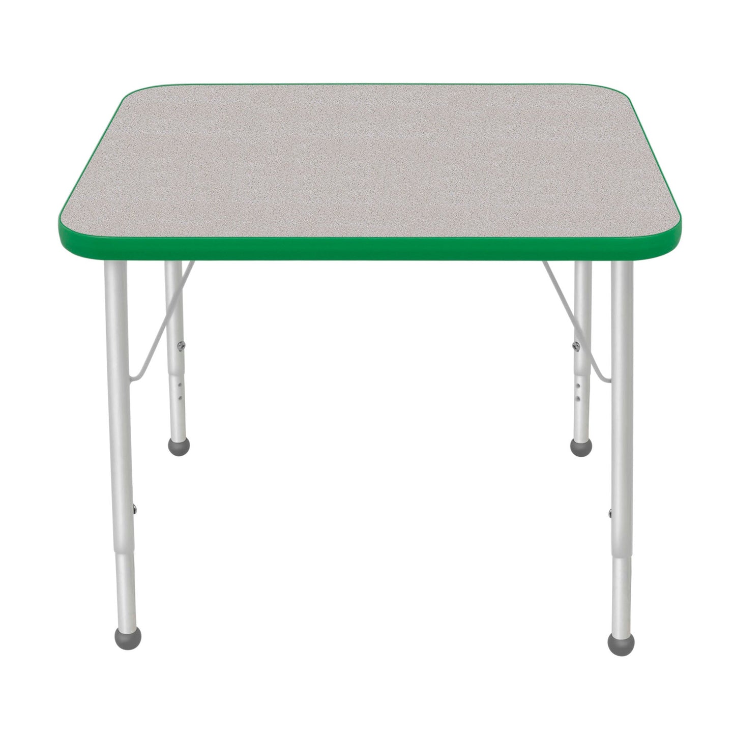 Mahar Creative Colors Small Rectangle Creative Colors Activity Table with Heavy Duty Laminate Top (24"W x 36"L x 22-30"H) - SchoolOutlet