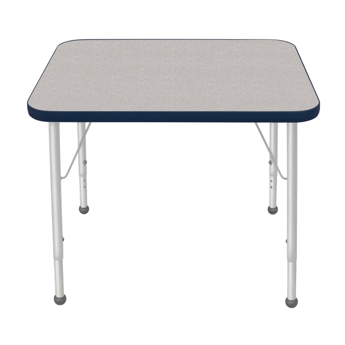 Mahar Creative Colors Small Rectangle Creative Colors Activity Table with Heavy Duty Laminate Top (24"W x 36"L x 22-30"H) - SchoolOutlet