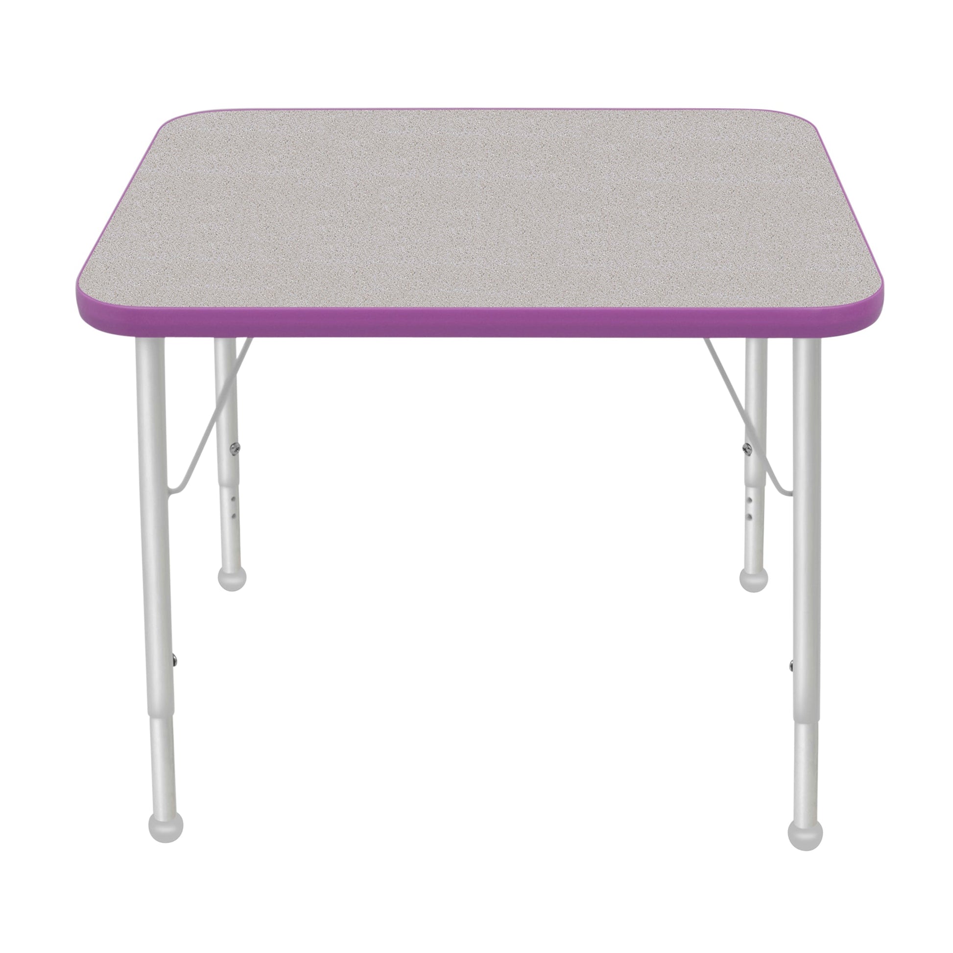 Mahar Creative Colors Small Rectangle Creative Colors Activity Table with Heavy Duty Laminate Top (24"W x 36"L x 22-30"H) - SchoolOutlet