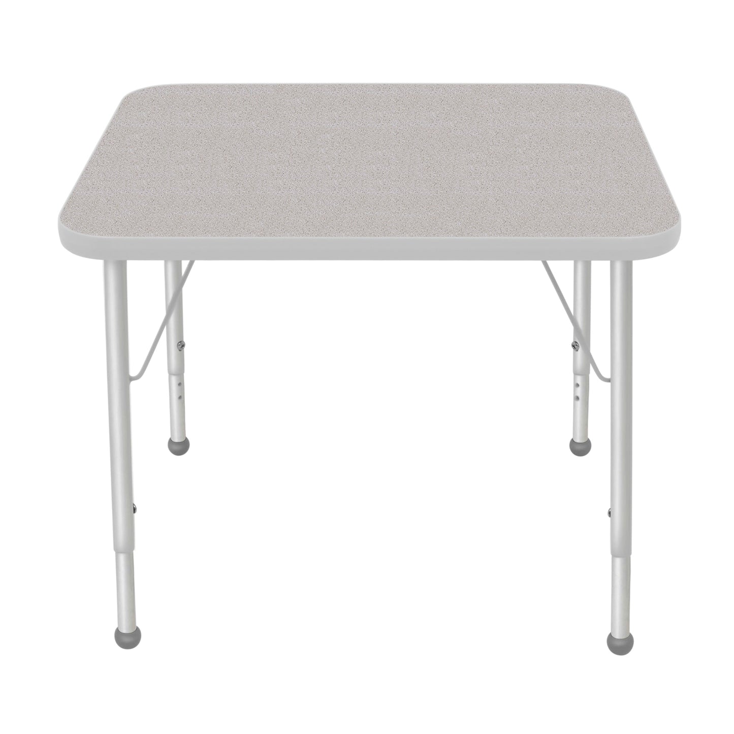 Mahar Creative Colors Small Rectangle Creative Colors Activity Table with Heavy Duty Laminate Top (24"W x 36"L x 22-30"H) - SchoolOutlet