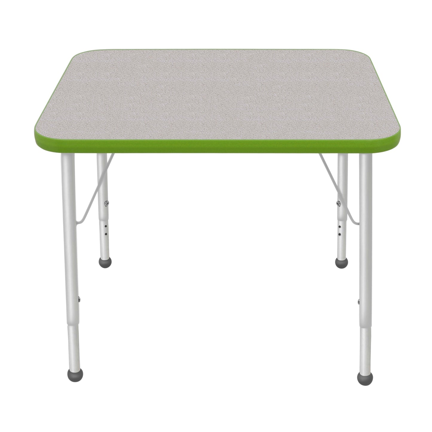 Mahar Creative Colors Small Rectangle Creative Colors Activity Table with Heavy Duty Laminate Top (24"W x 36"L x 22-30"H) - SchoolOutlet