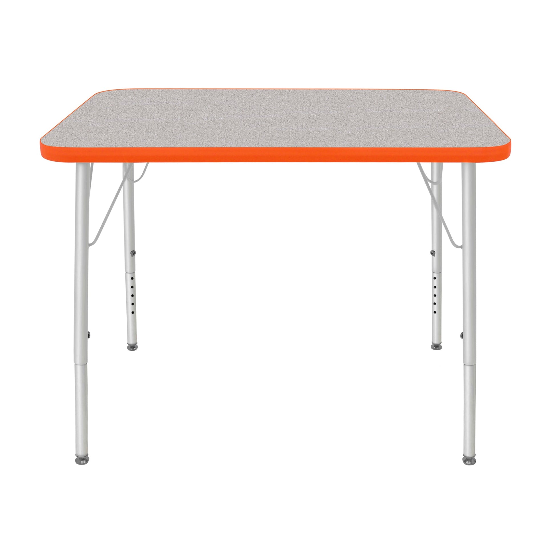 Mahar Creative Colors Small Rectangle Creative Colors Activity Table with Heavy Duty Laminate Top (24"W x 48"L x 22-30"H) - SchoolOutlet
