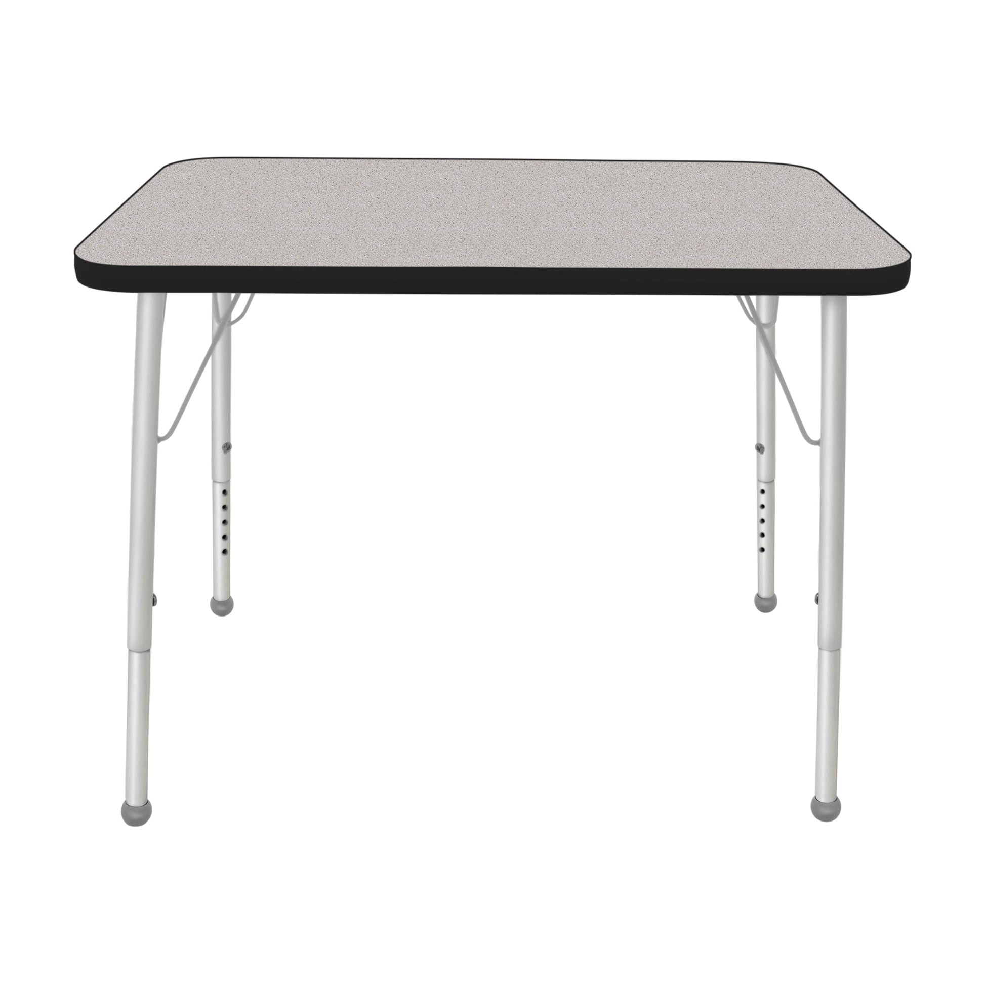 Mahar Creative Colors Small Rectangle Creative Colors Activity Table with Heavy Duty Laminate Top (24"W x 48"L x 22-30"H) - SchoolOutlet