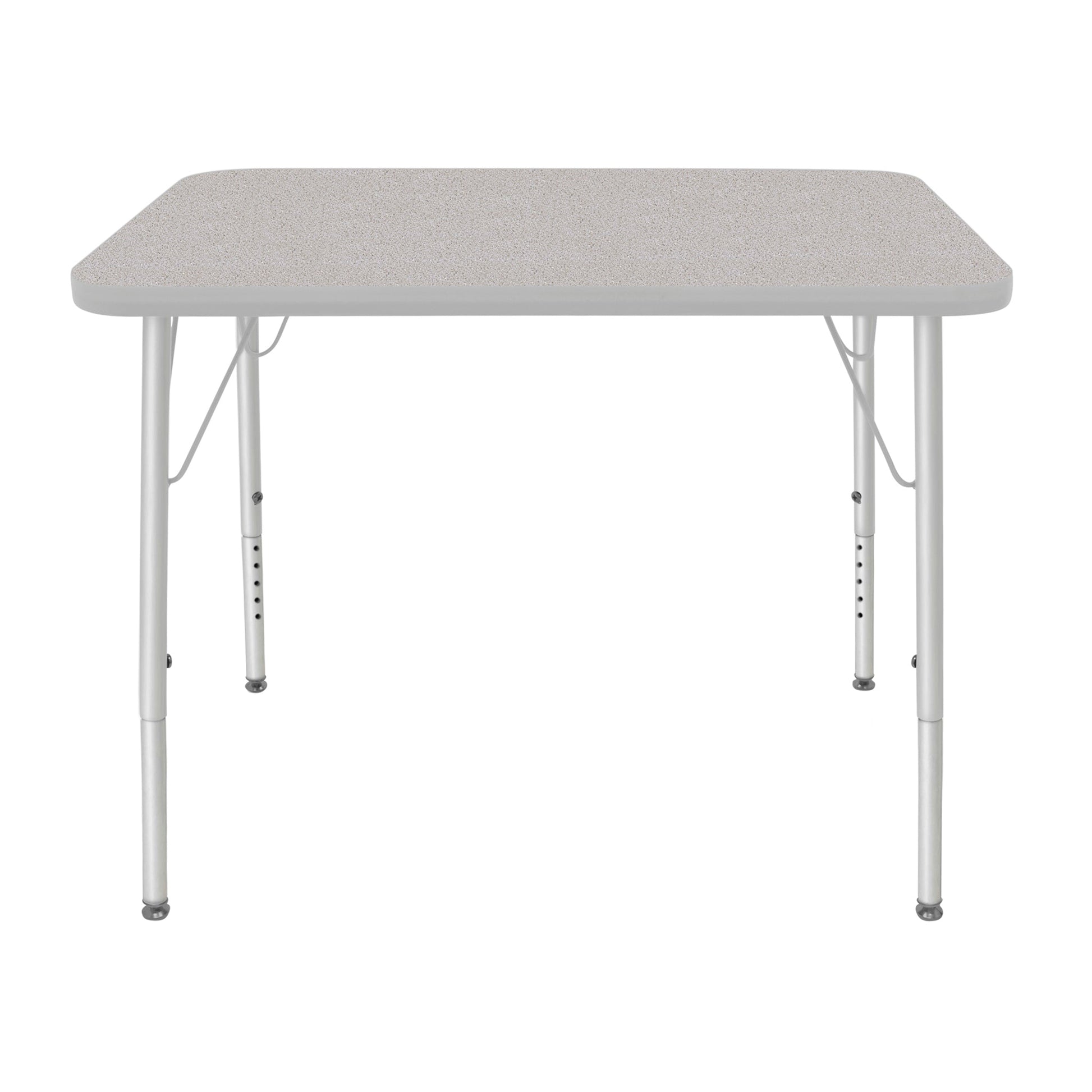 Mahar Creative Colors Small Rectangle Creative Colors Activity Table with Heavy Duty Laminate Top (24"W x 48"L x 22-30"H) - SchoolOutlet