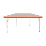 Mahar Creative Colors Small Trapezoid Creative Colors Activity Table with Heavy Duty Laminate Top (24