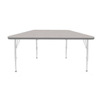 Mahar Creative Colors Small Trapezoid Creative Colors Activity Table with Heavy Duty Laminate Top (24