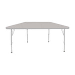 Mahar Creative Colors Small Trapezoid Creative Colors Activity Table with Heavy Duty Laminate Top (24