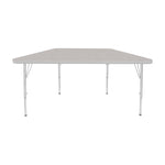 Mahar Creative Colors Small Trapezoid Creative Colors Activity Table with Heavy Duty Laminate Top (24