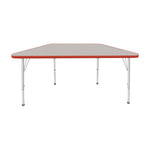Mahar Creative Colors Small Trapezoid Creative Colors Activity Table with Heavy Duty Laminate Top (24